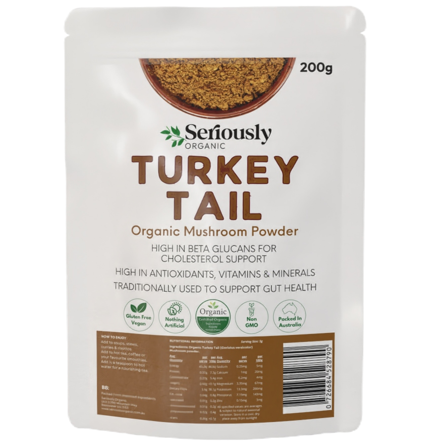 Turkey Tail Mushroom Powder Organic image 0