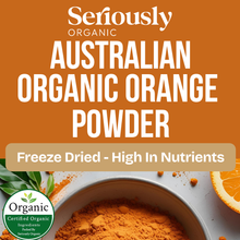 Orange Powder Freeze Dried Australian Organic image 0