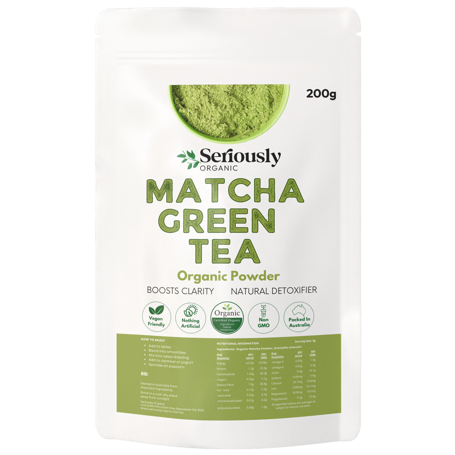 Matcha Green Tea Powder Organic image 0