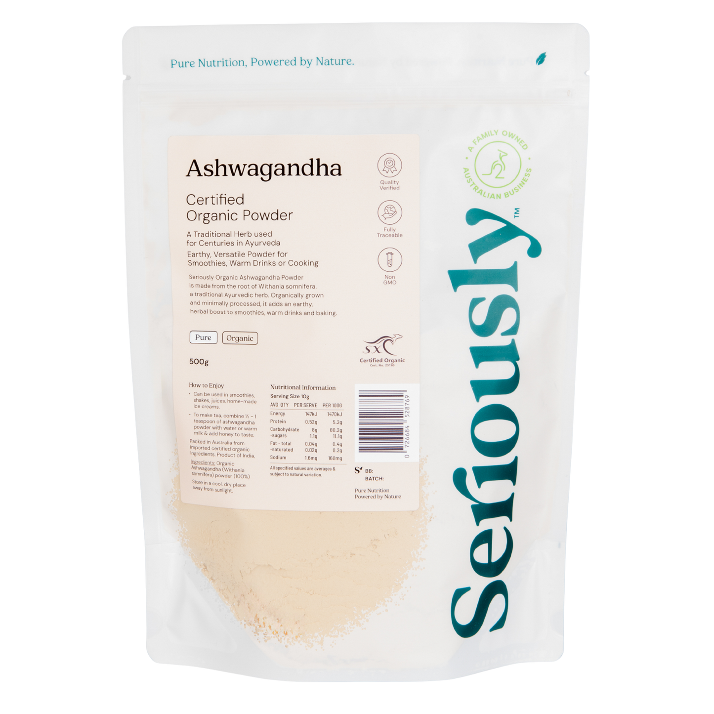 Ashwaganda Powder Organic