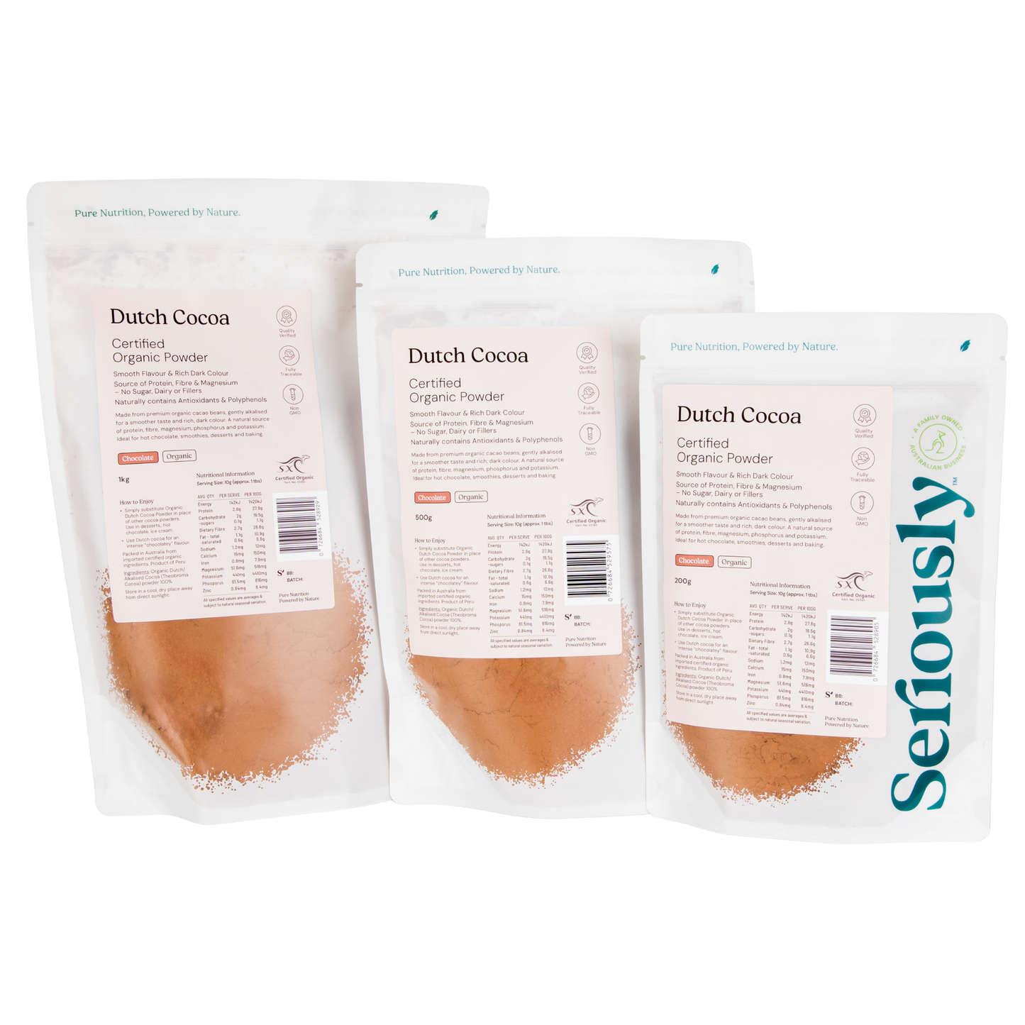 Organic Cocoa Powder Dutch