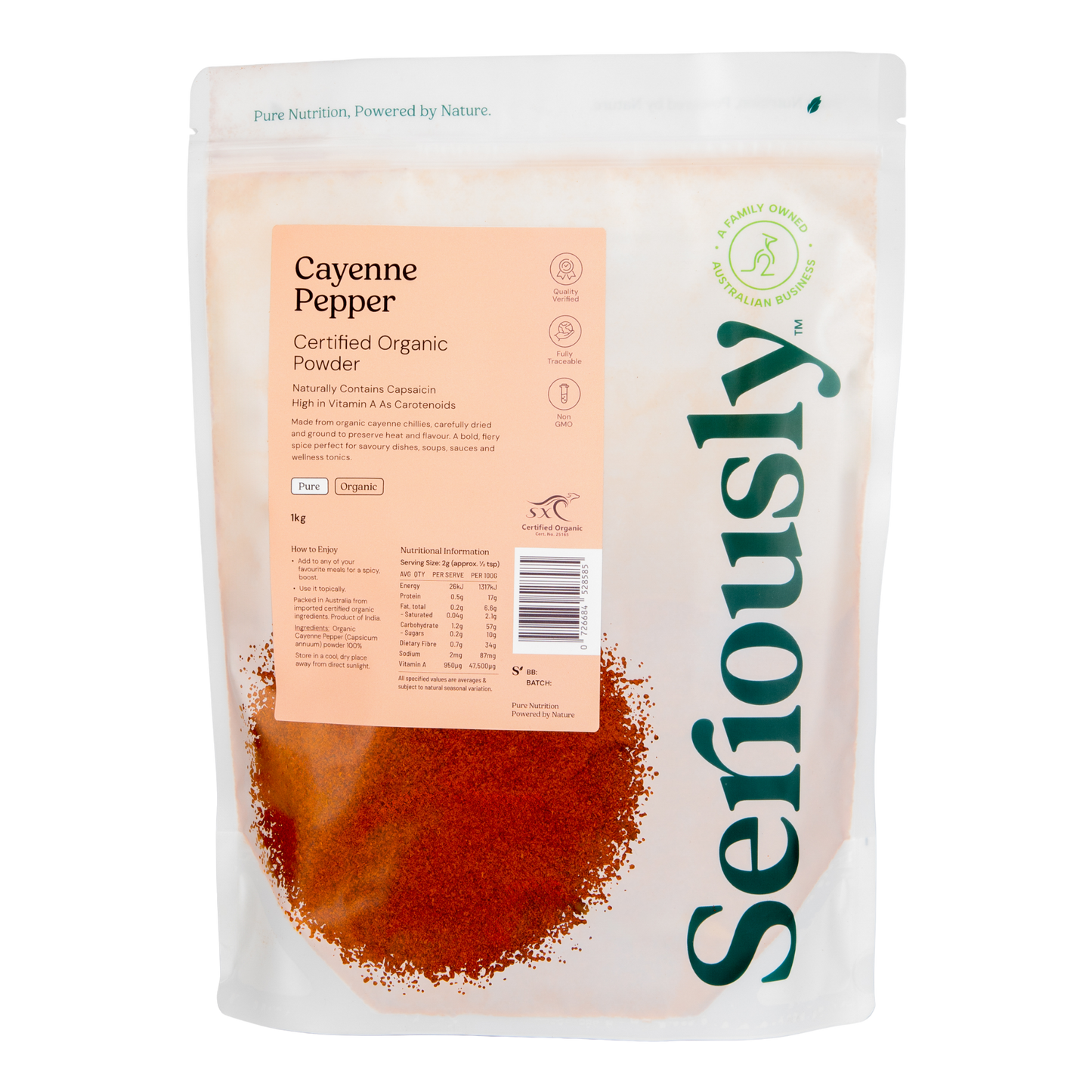 Cayenne Pepper Powder Organic