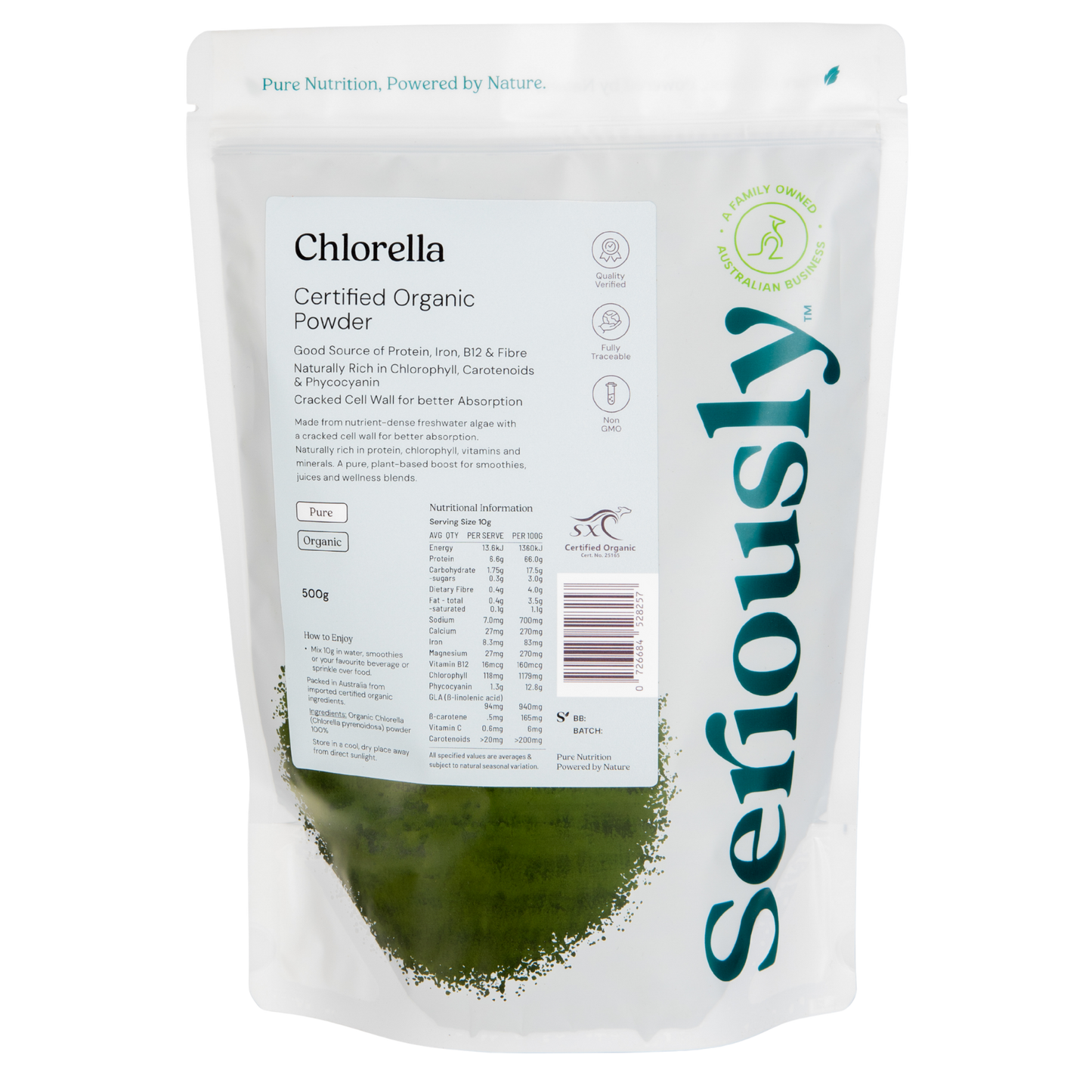 Chlorella Powder Organic
