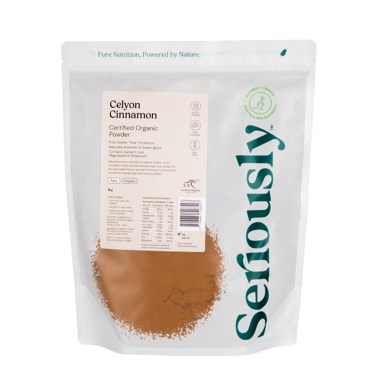Cinnamon Ceylon Powder Organic