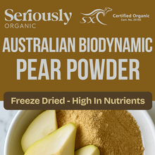 Pear Powder Freeze Dried Australian Biodynamic