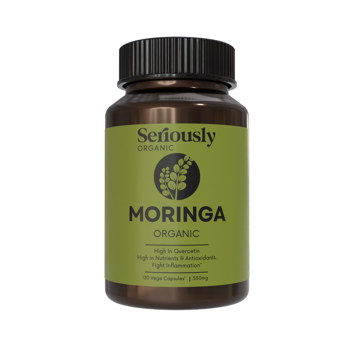 Organic Moringa Leaf Capsules :: 2 Months Supply image 0