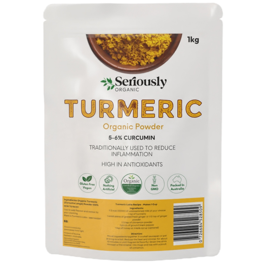 Turmeric / Tumeric (Curcumin) Powder Organic 5-6% Curcumin image 0