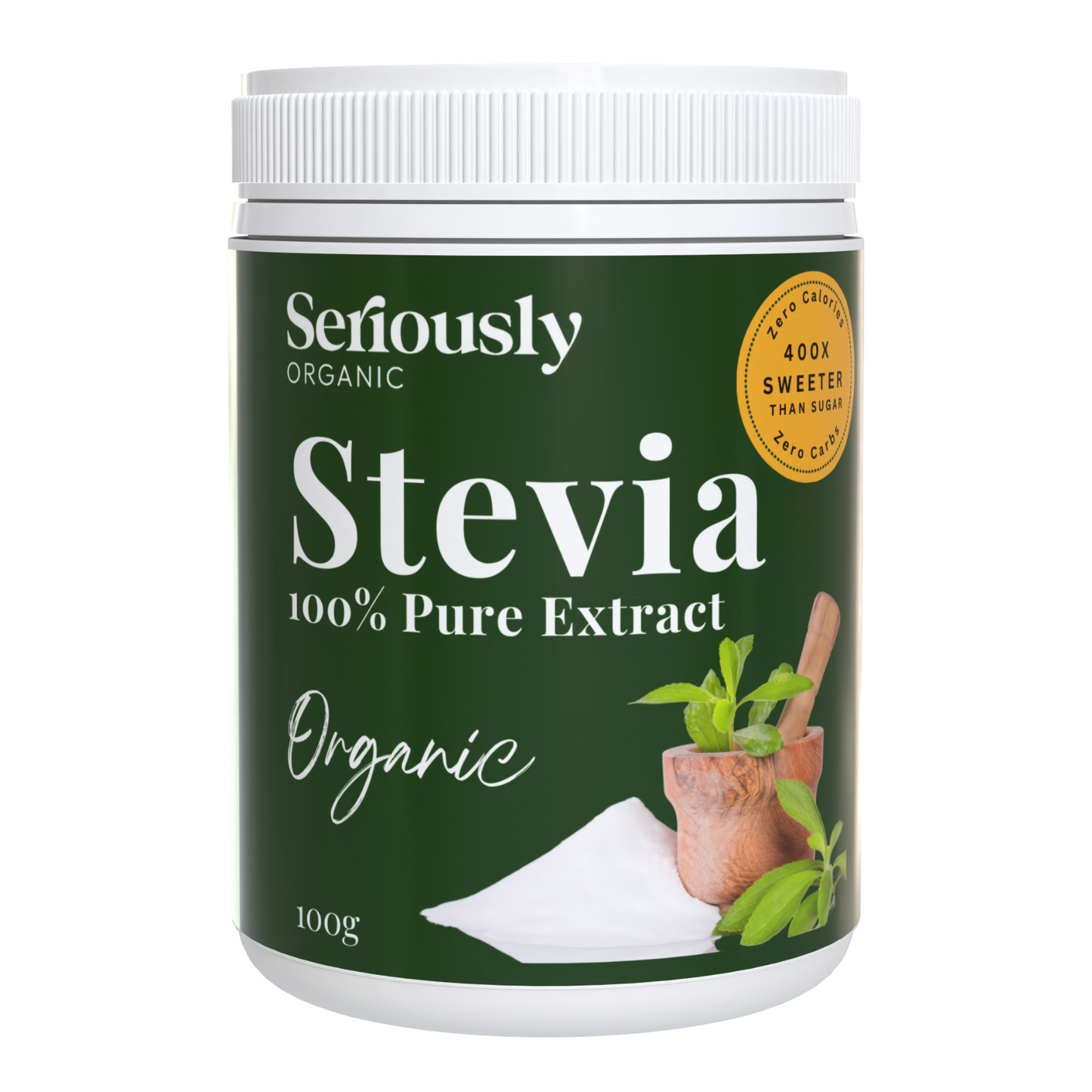 Stevia Reb A 98% 100% Pure Extract Powder image 0