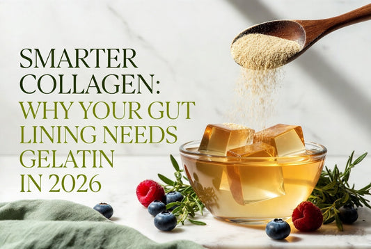 Smarter Collagen: Why Your Gut Lining Needs Gelatin in 2026