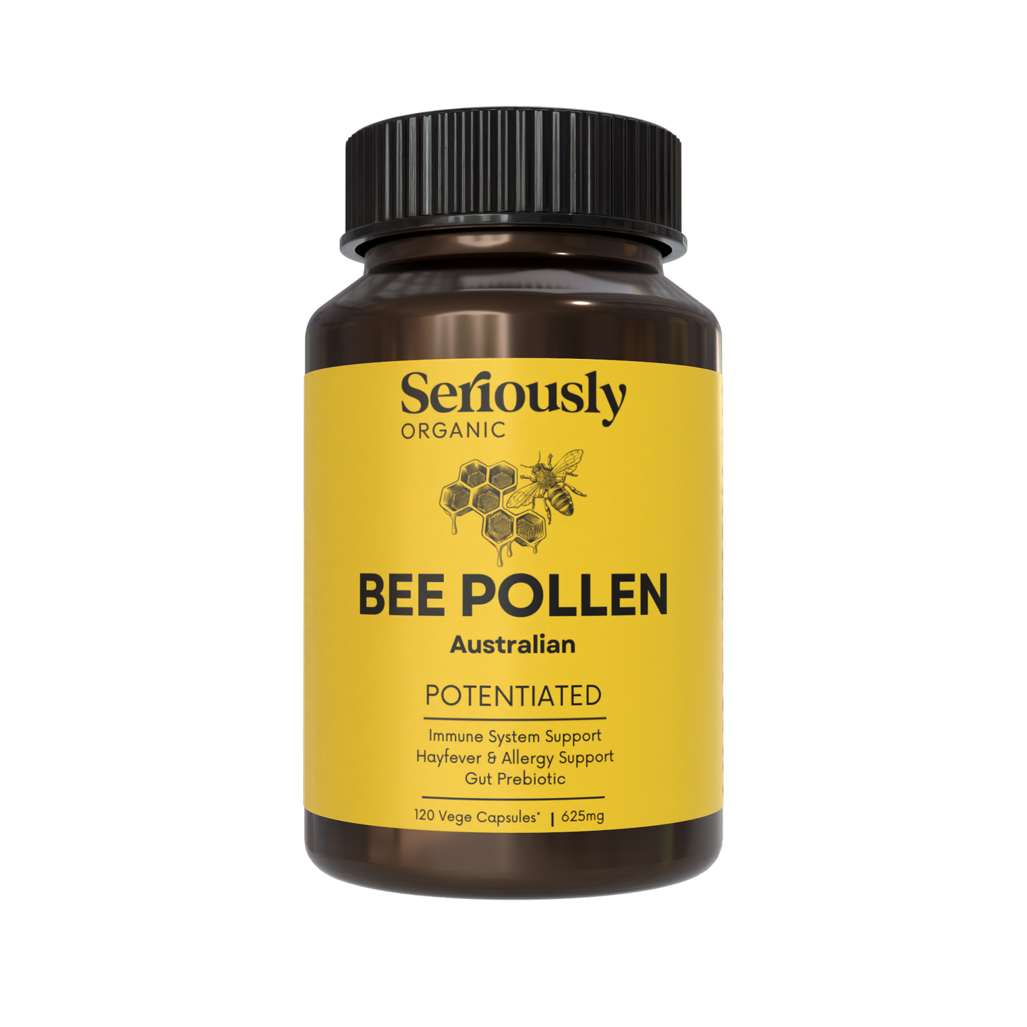 Australian Potentiated Bee Pollen Capsules :: 2 Months Supply image 0
