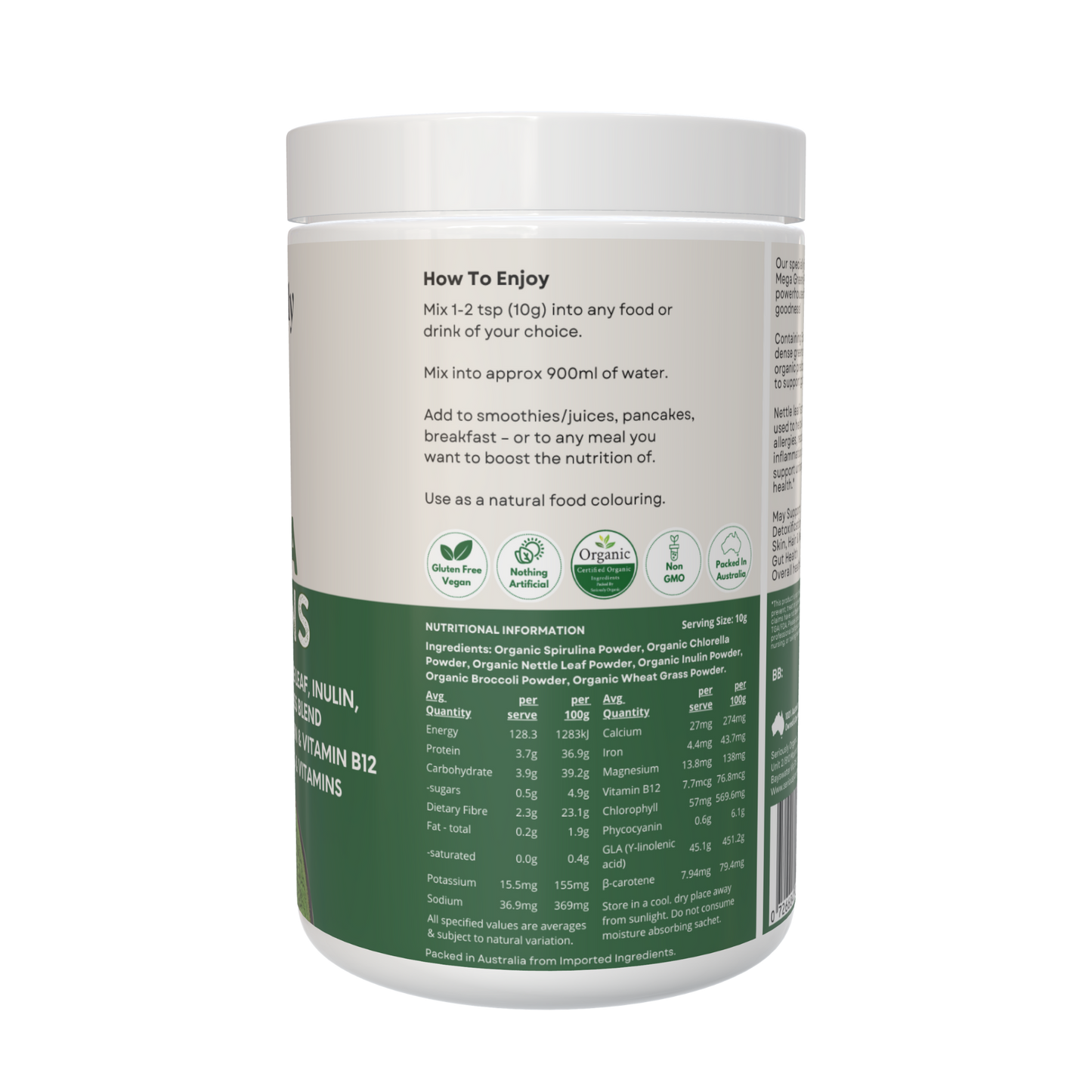 Mega Greens Superfood Blend image 1