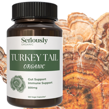 Organic Turkey Tail Mushroom Capsules :: 2 Months Supply image 1