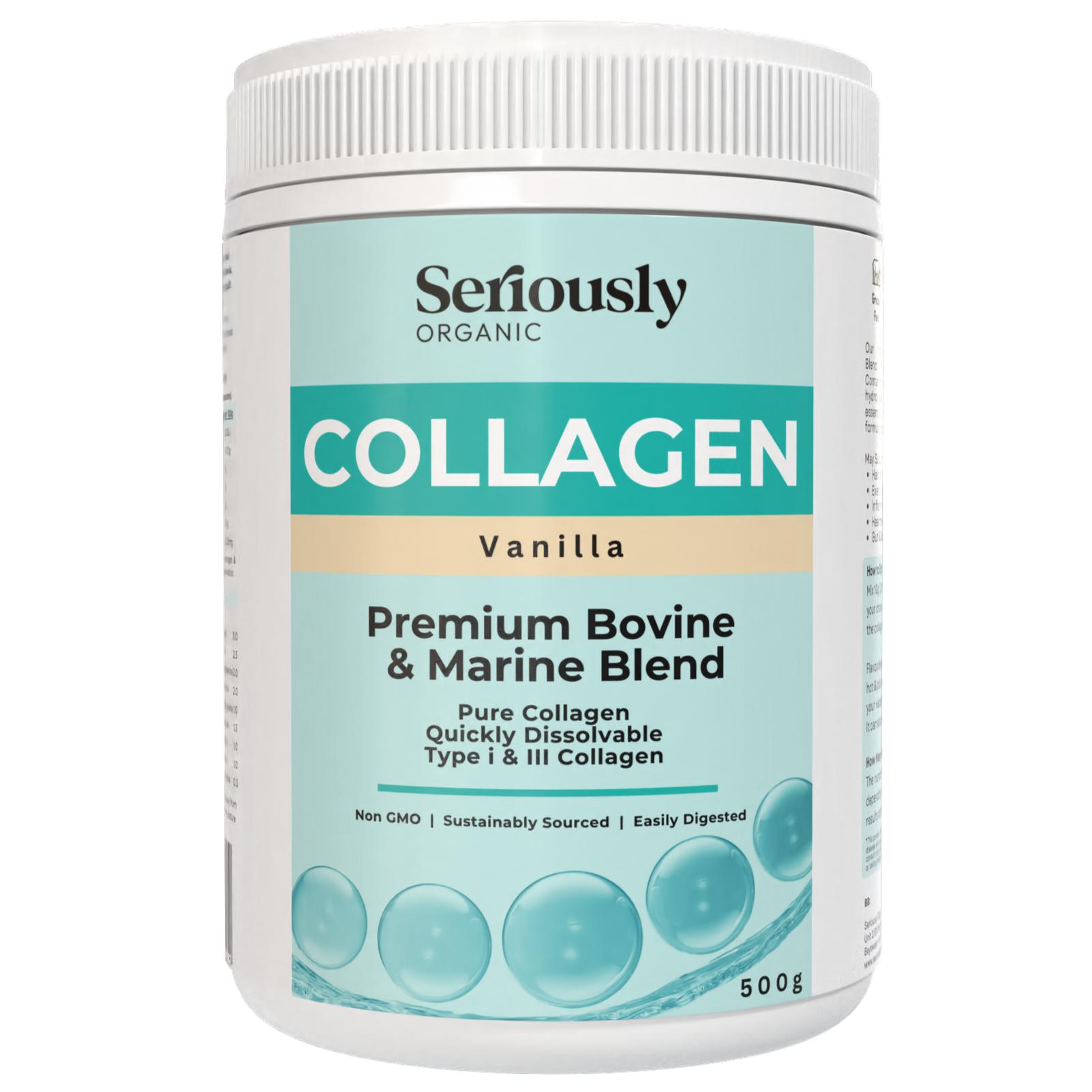 Collagen Peptide Blend Premium Australian Bovine & Wild Caught Marine Collagen image 7