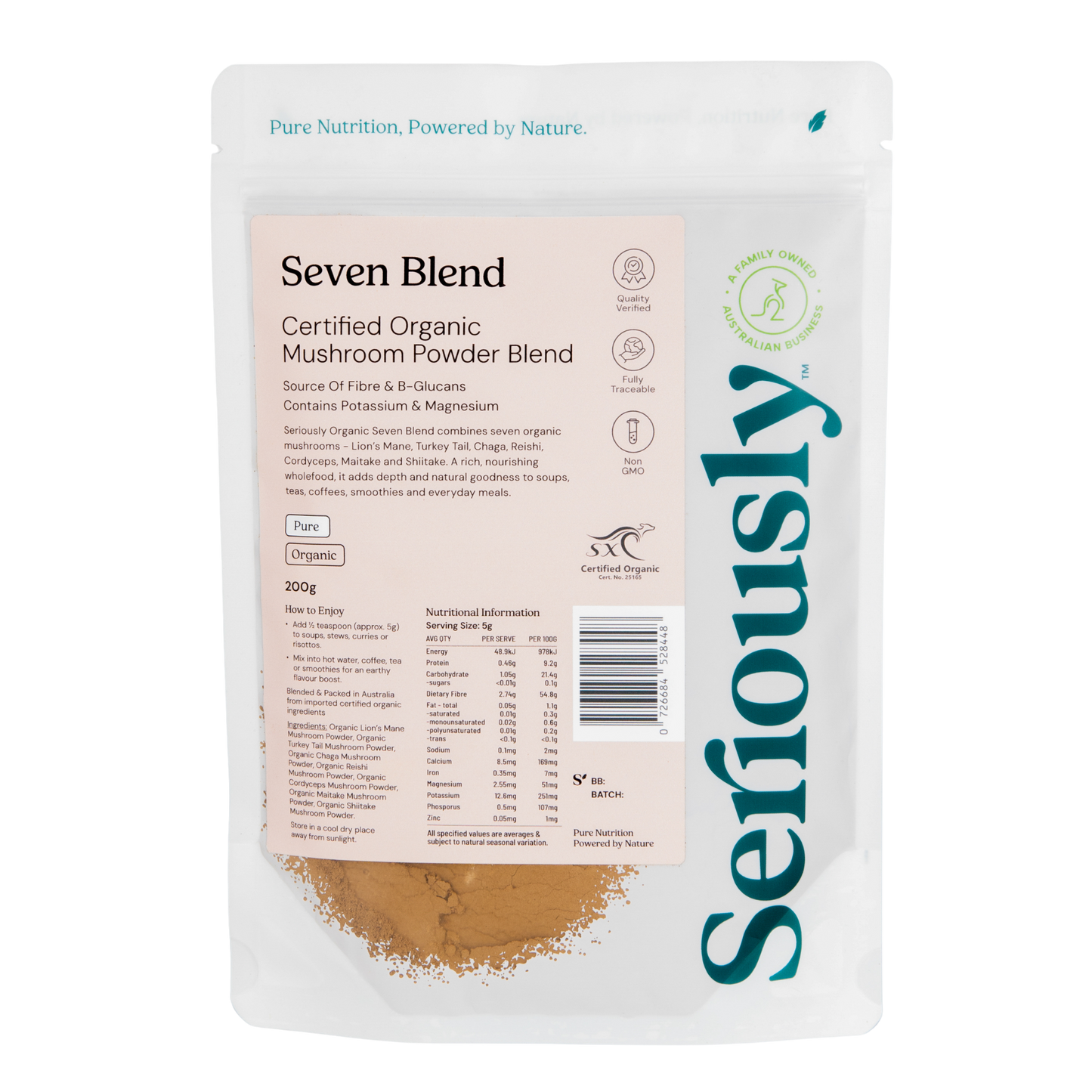 7 Mushroom Blend Organic