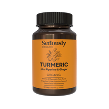 Organic Turmeric, Black Pepper & Ginger Capsules :: 2 Months Supply image 0