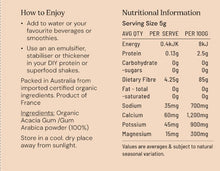 Acacia Gum, Gum Arabic Organic Powder