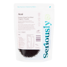 Acai Berry Powder Freeze Dried Organic