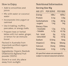 Baobab Fruit Powder Organic