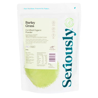 Barley Grass Powder Organic Cold Pressed
