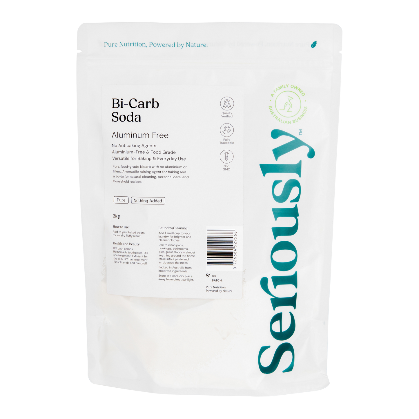 Bi-Carb Soda/Baking Soda Aluminium Free