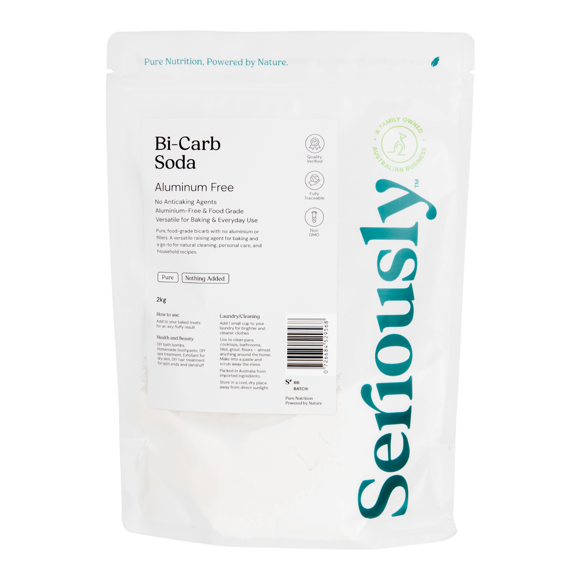 Bi-Carb Soda/Baking Soda Aluminium Free