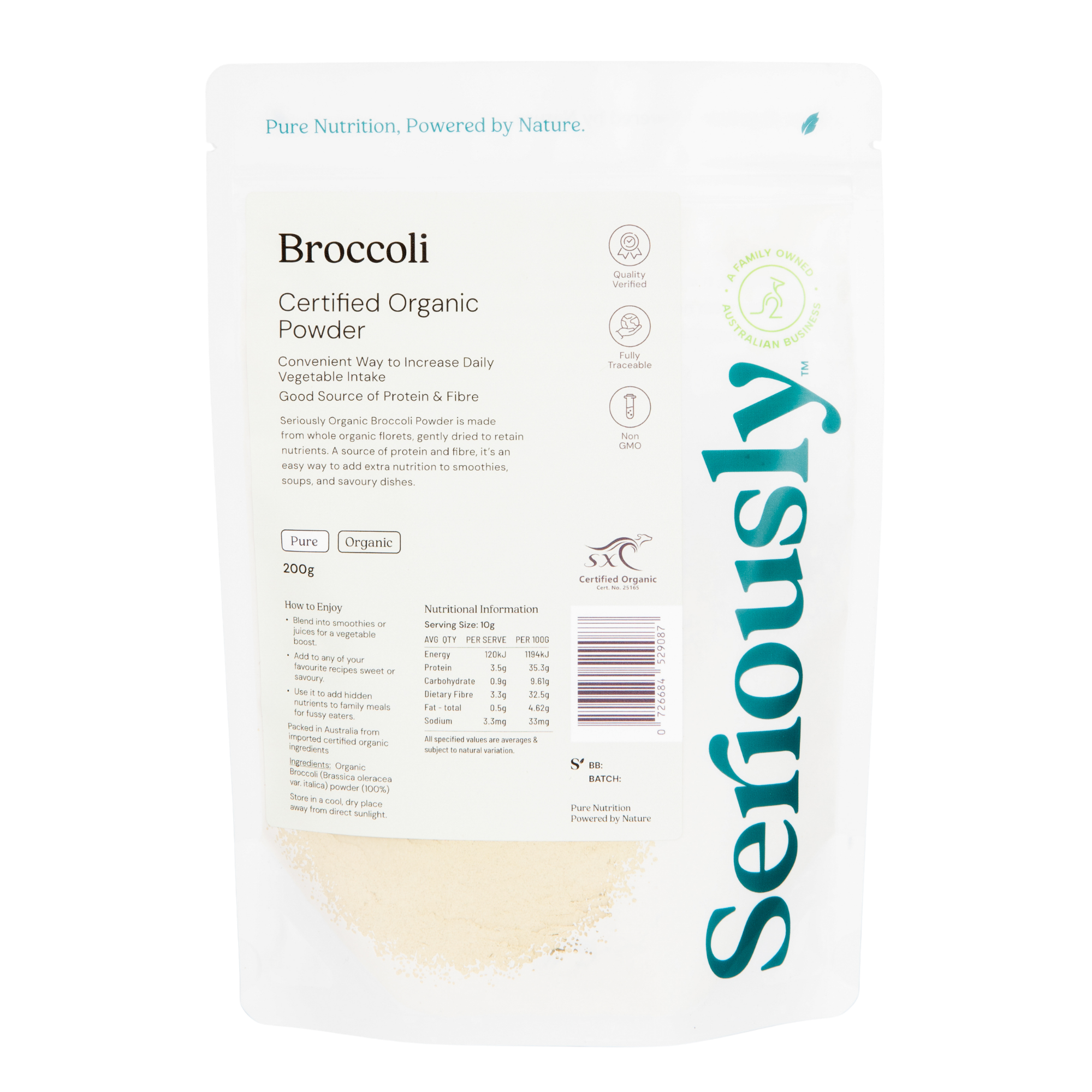Organic Broccoli Powder