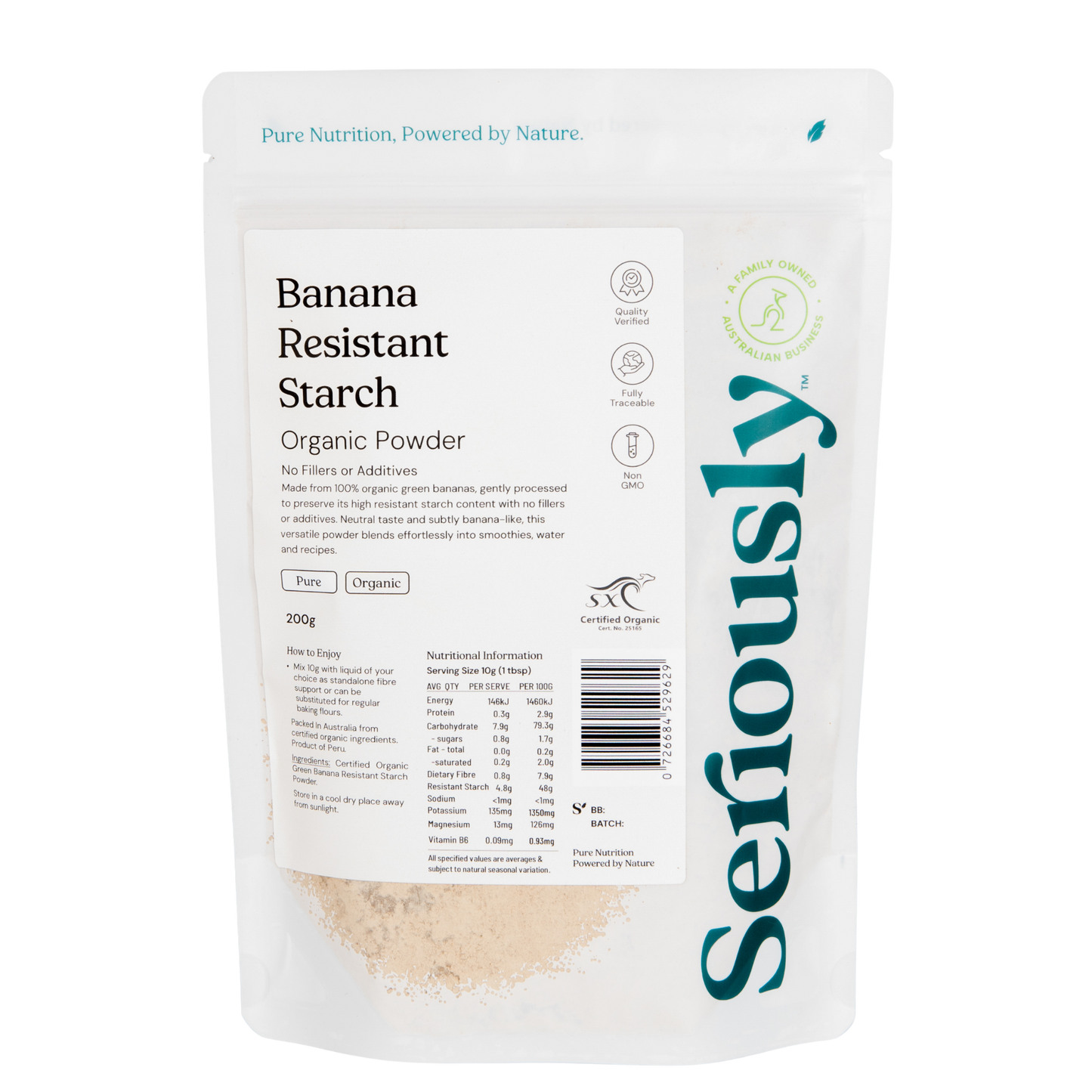 Green Banana Resistant Starch Organic