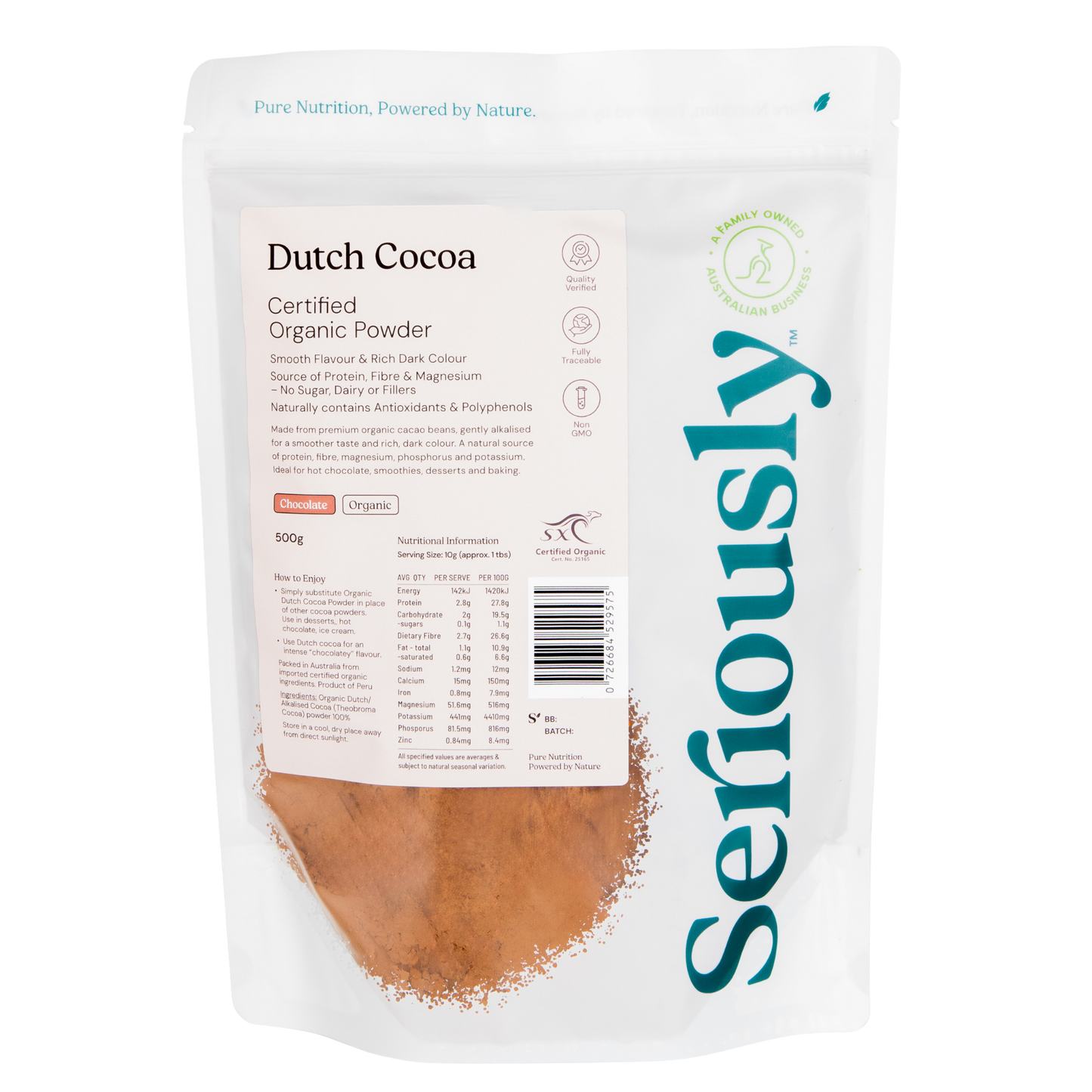 Cocoa Powder Dutch Organic