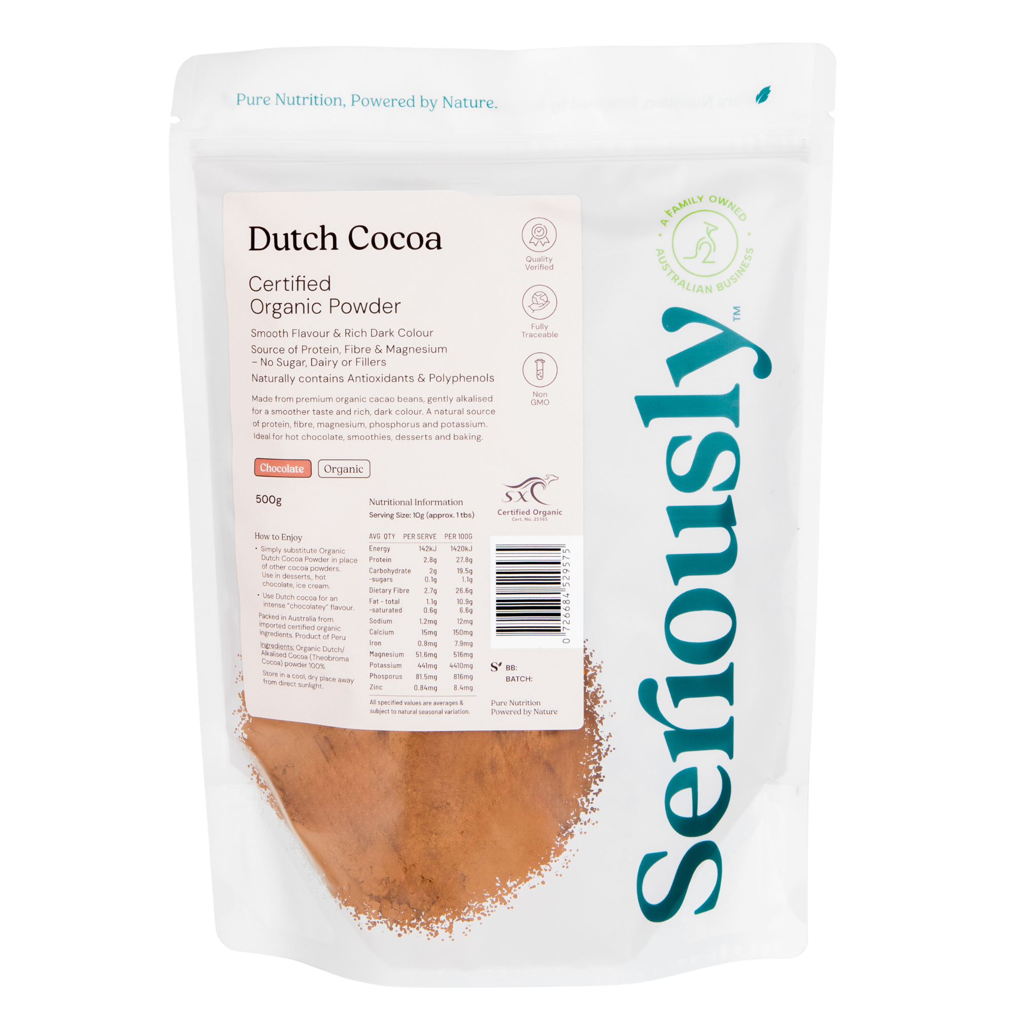 Cocoa Powder Dutch Organic