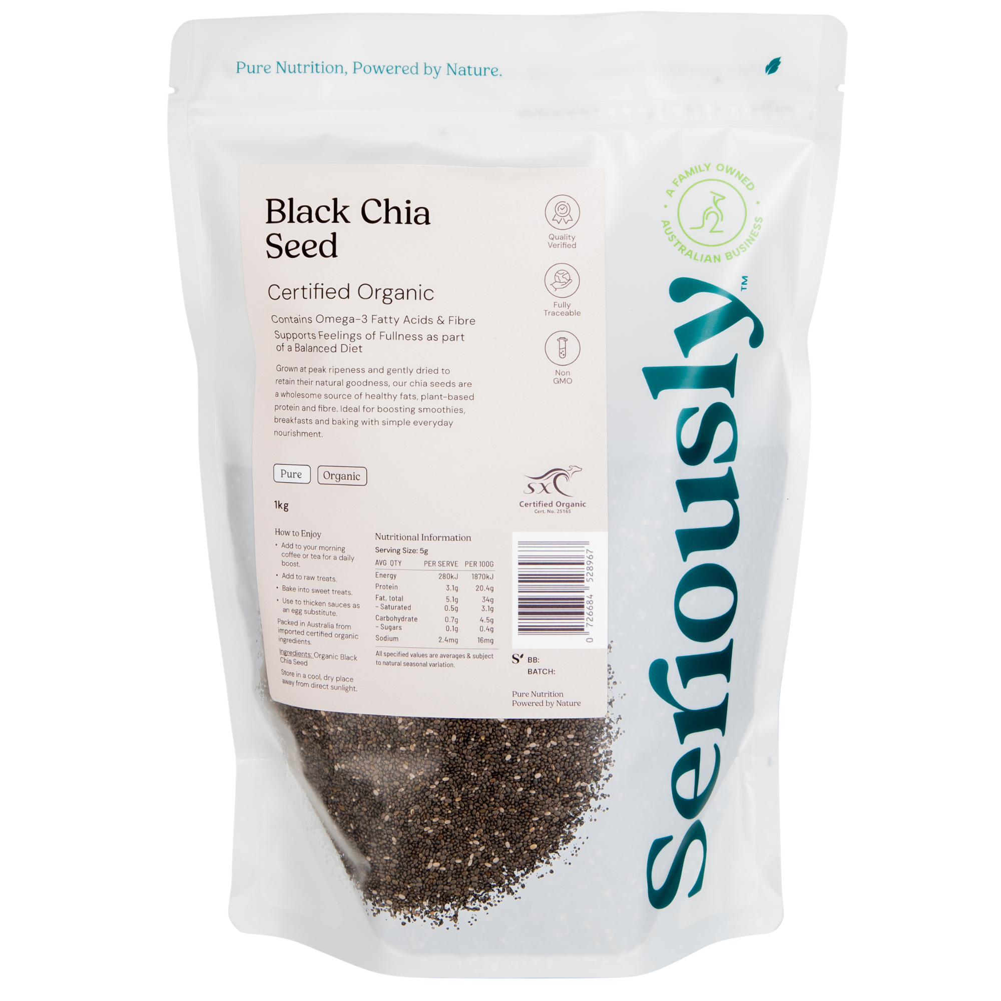 Chia Seed Black Organic