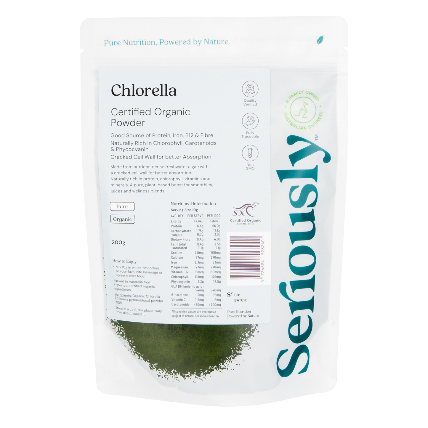 Chlorella Powder Organic