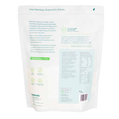 Collagen Peptide Blend Premium Australian Bovine & Wild Caught Marine Collagen