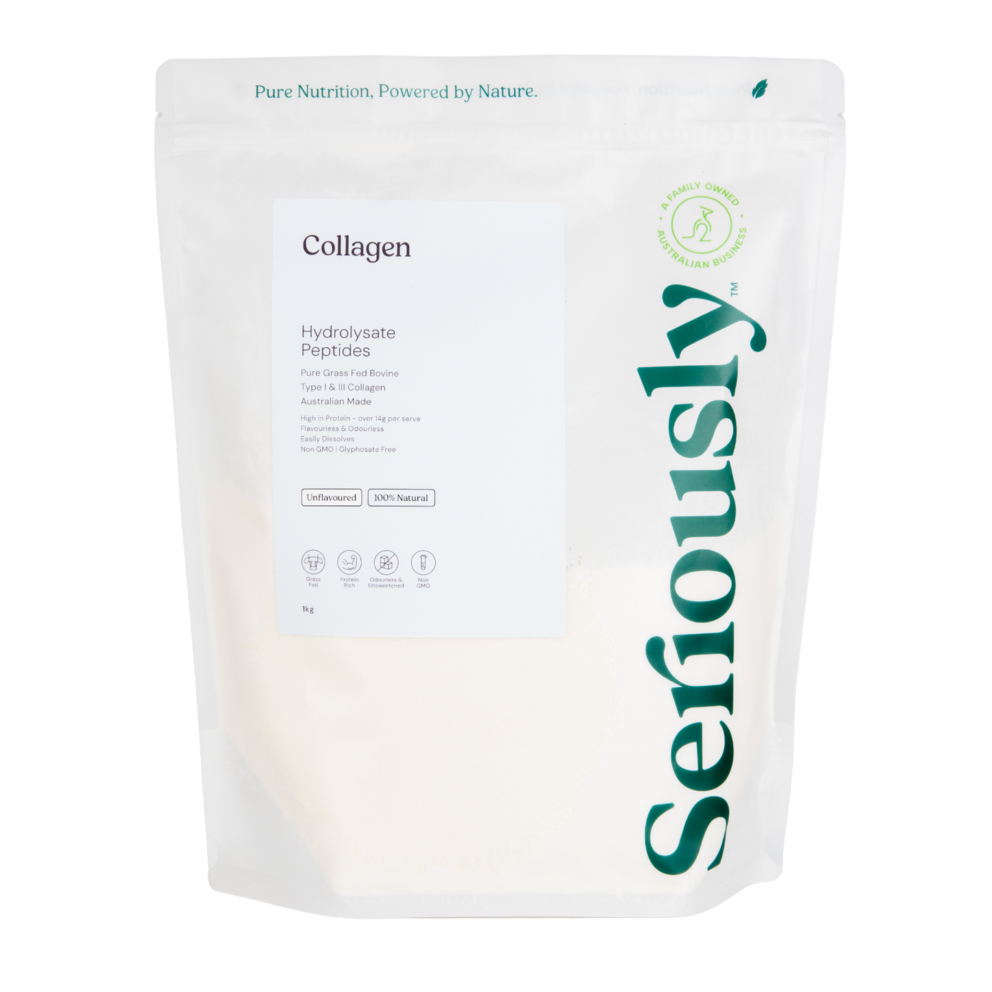Australian Collagen Hydrolysate Peptides - Grass Fed