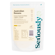 Banana Powder Freeze Dried Australian Organic