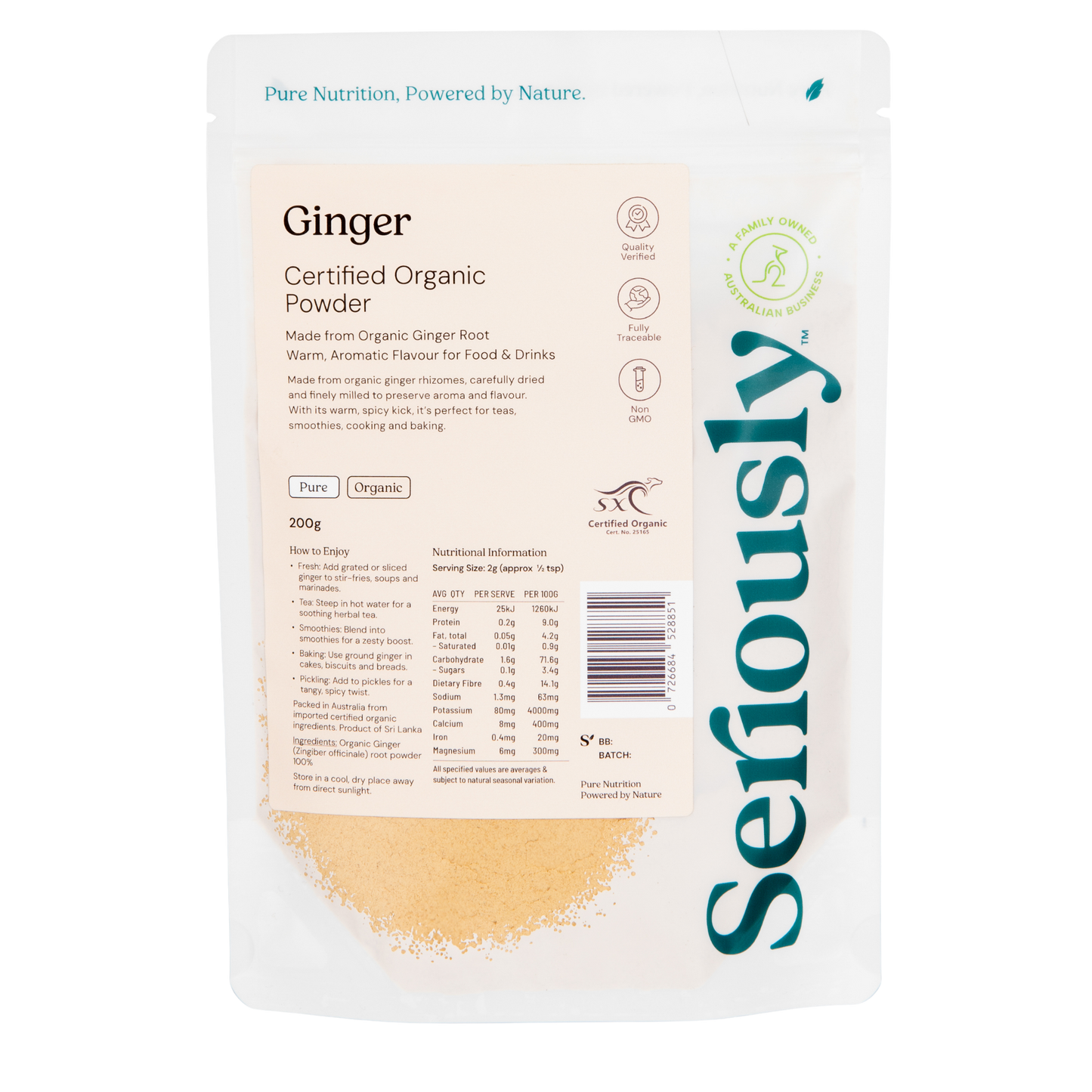 Ginger Powder Organic