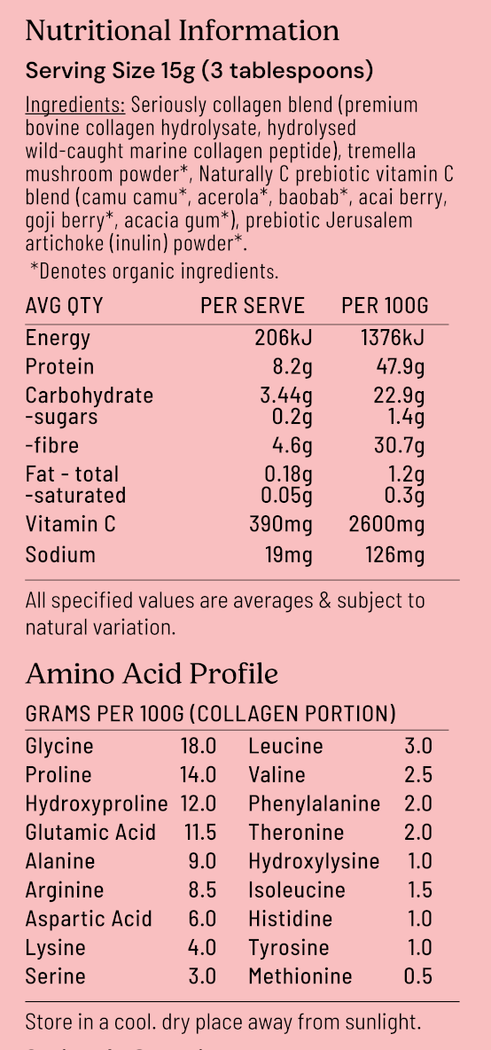 Nutritional Information