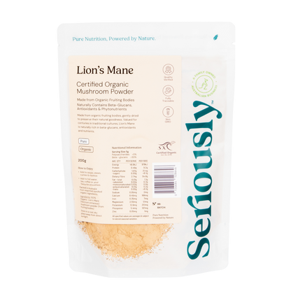 Lion's Mane Mushroom Powder Organic