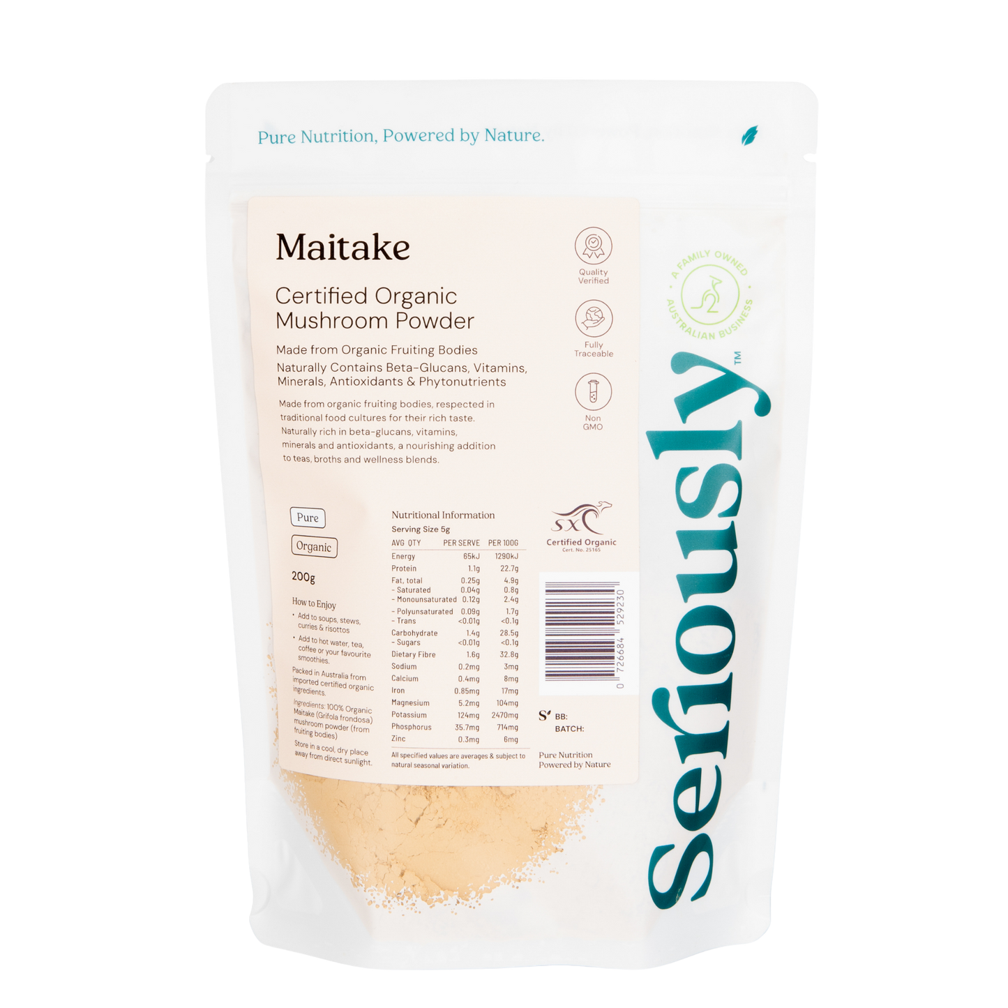 Maitake Mushroom Powder Organic