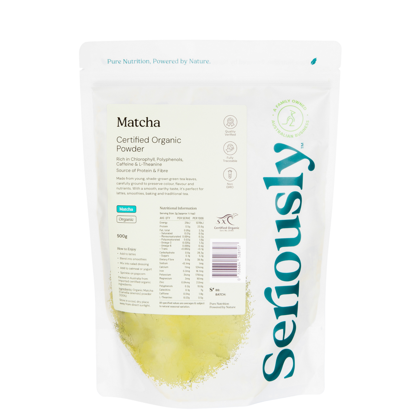 Matcha Green Tea Powder Organic