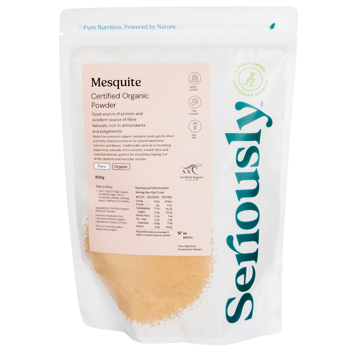 Organic Mesquite Powder