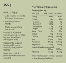 Moringa Leaf Powder Organic