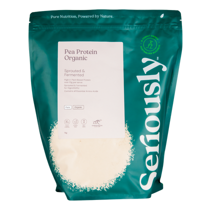 Sprouted & Fermented Pea Protein Powder Organic