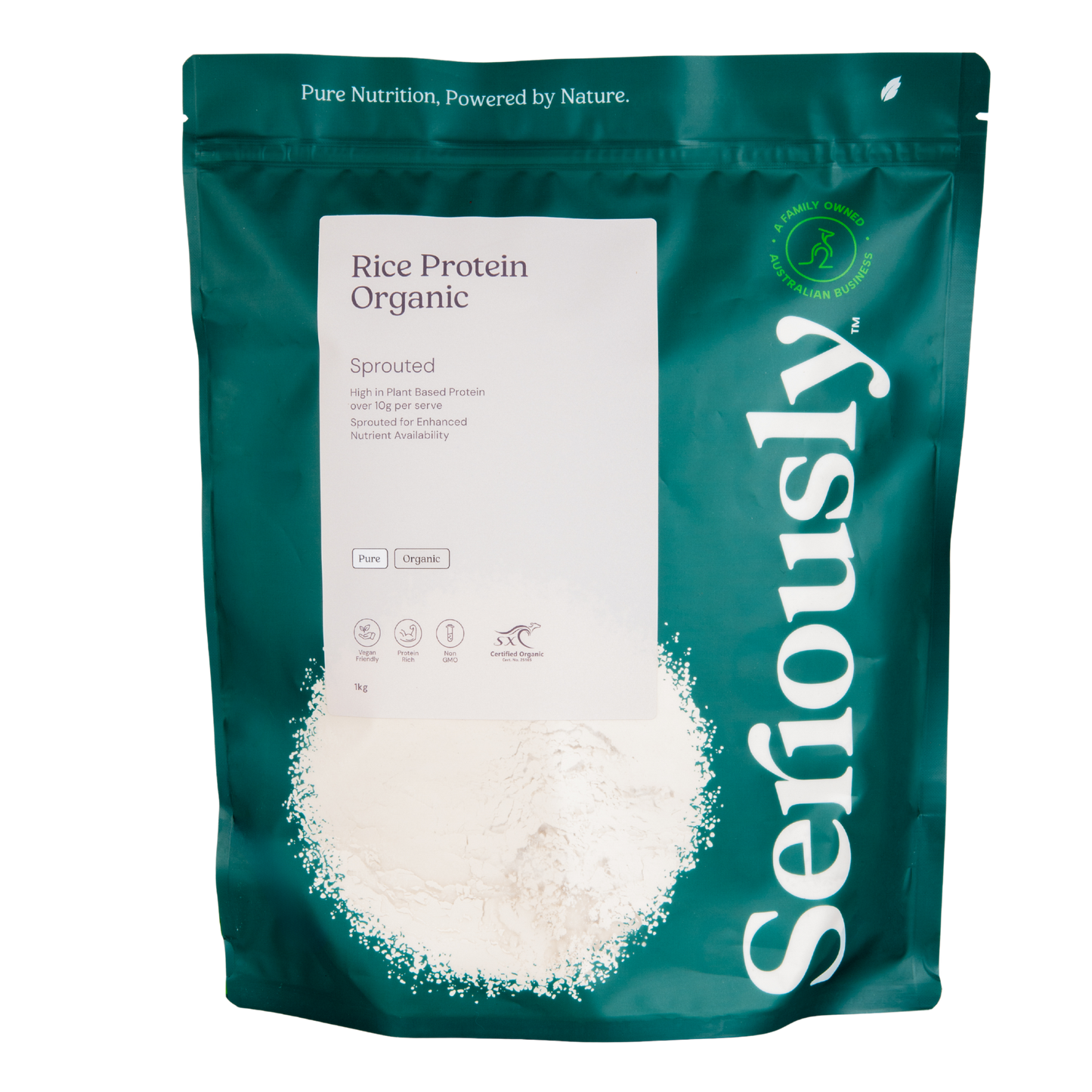Brown Rice Protein Powder Organic - Sprouted