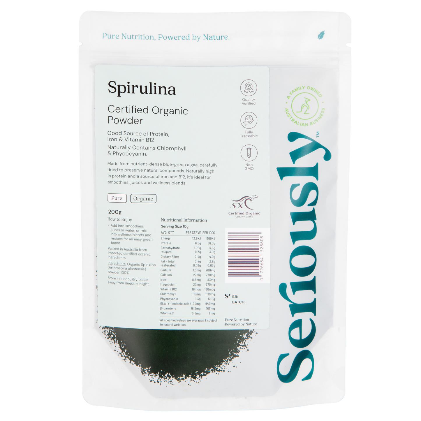 Spirulina Powder Organic