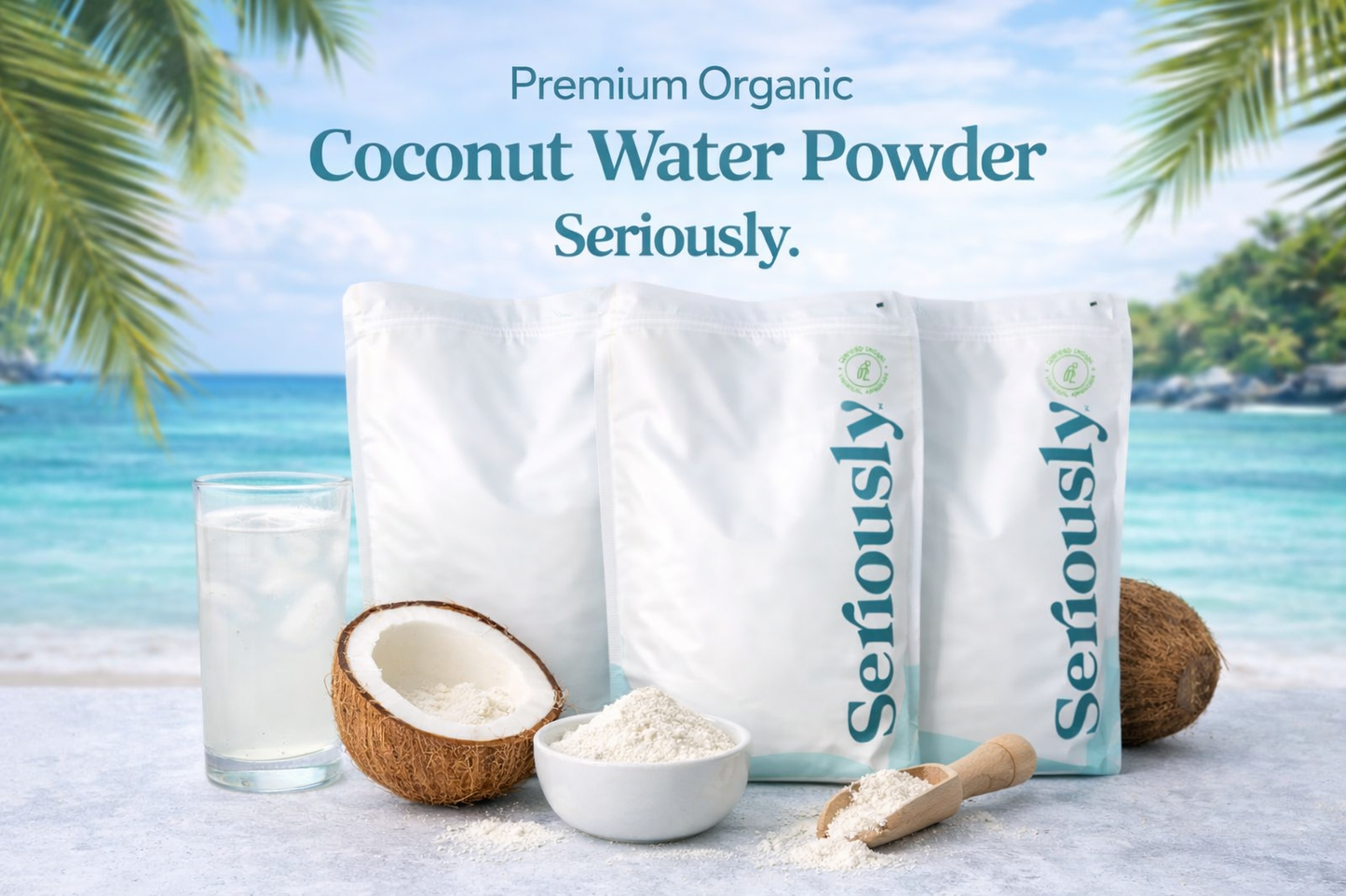 Coconut Water Powder Freeze Dried Organic