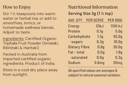 Triphala Powder Organic