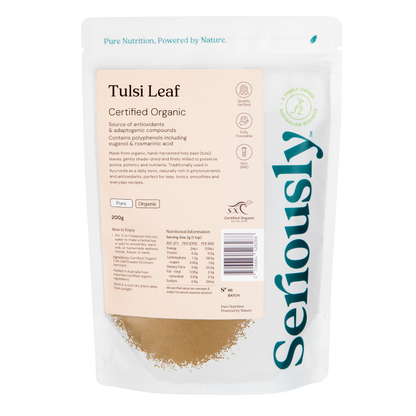 Tulsi Leaf Powder Organic (Holy Basil)