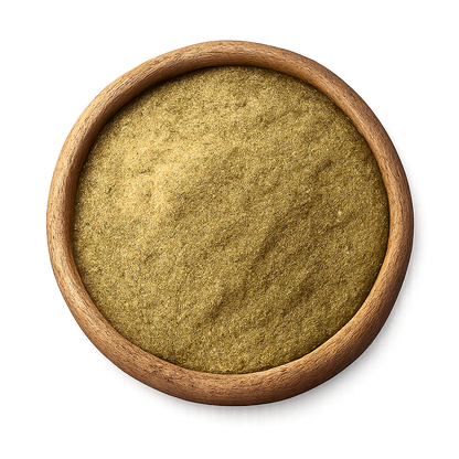 Tulsi Leaf powder in bowl