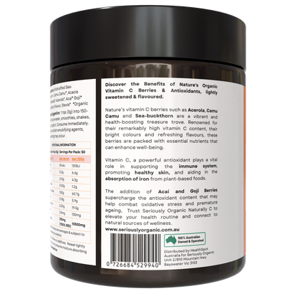 Naturally C Organic Vitamin C Berry Blend