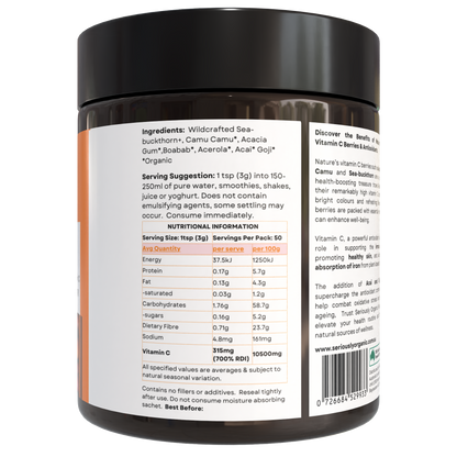 Naturally C Organic Vitamin C Berry Blend